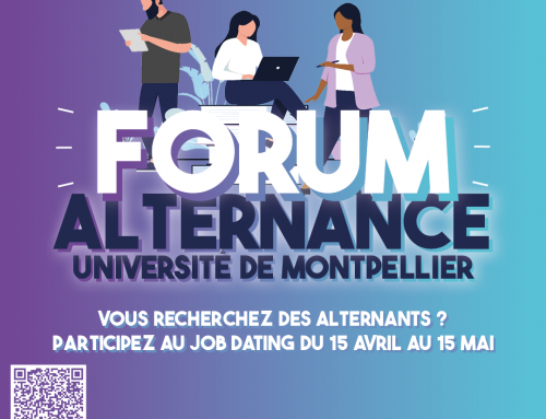 Le forum alternance de l’Université de Montpellier continue jusqu’au 15 juin !