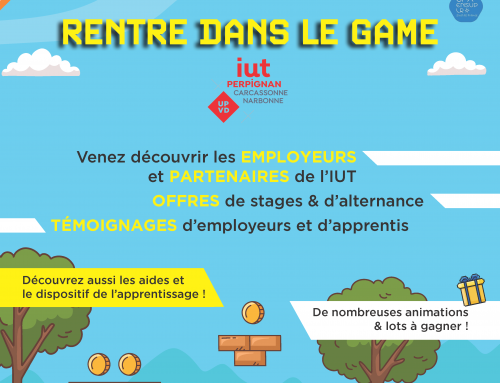 L’IUT de Perpignan organise une journée de promotion de l’Alternance le mardi 18 mars