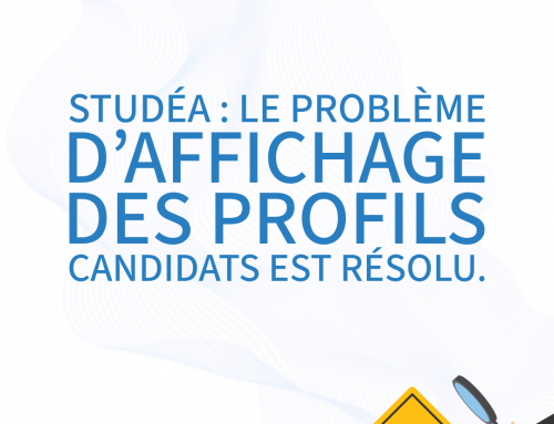 Studéa : le problème d’affichage des profils candidats est résolu.